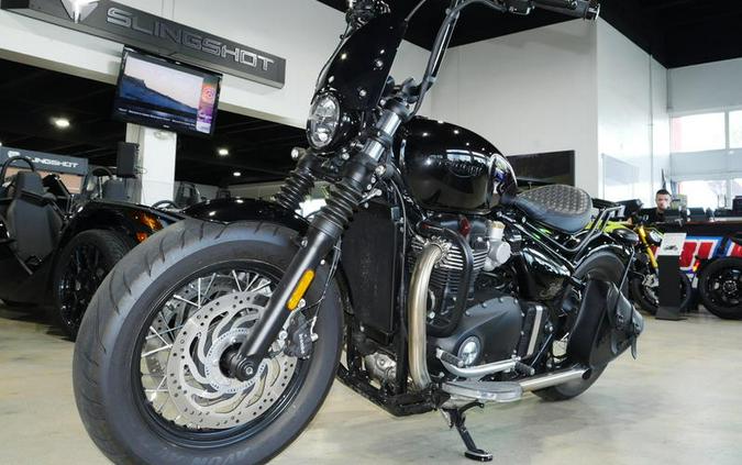 2024 Triumph Bonneville Bobber Stealth Edition