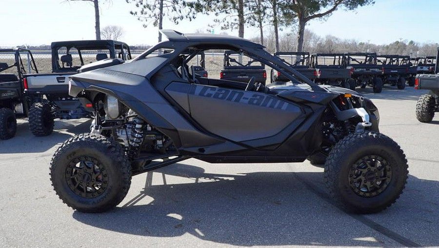 2024 Can-Am® Maverick R X RS with Smart-Shox Triple Black