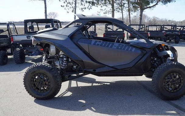 2024 Can-Am® Maverick R X RS with Smart-Shox Triple Black