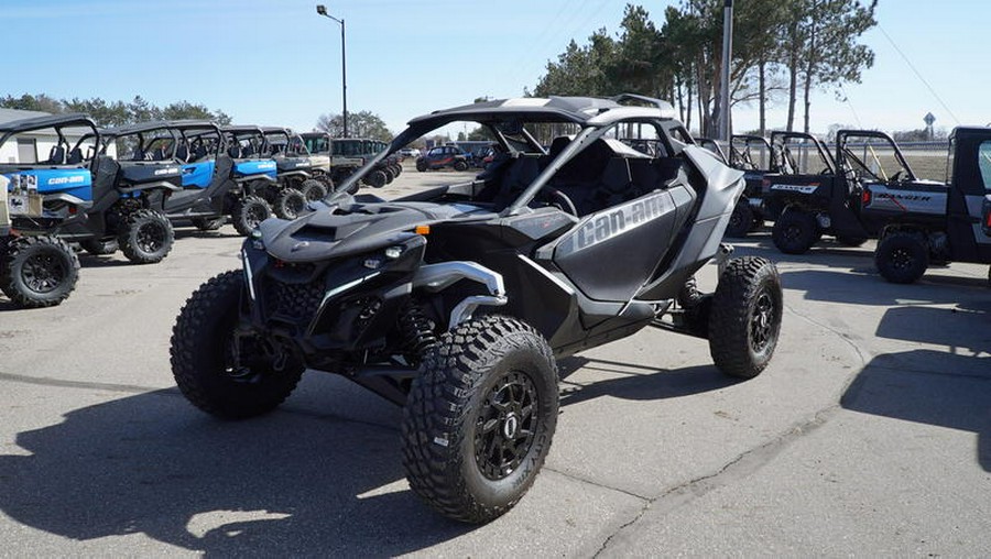 2024 Can-Am® Maverick R X RS with Smart-Shox Triple Black