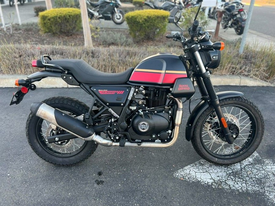 2023 Royal Enfield Scram 411 Blazing Black