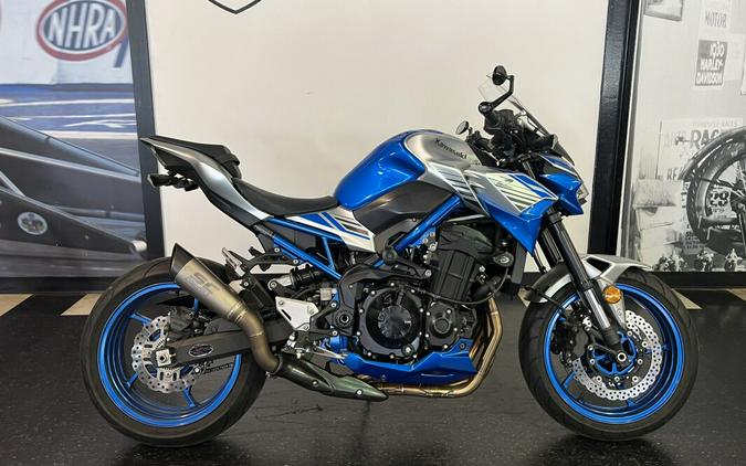 2020 Kawasaki Z900 Blue / Silver