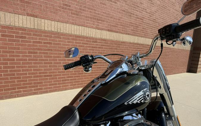 2026 Harley-Davidson® Fat Boy® Olive Steel Metallic / Vivid Black Chrome Trim