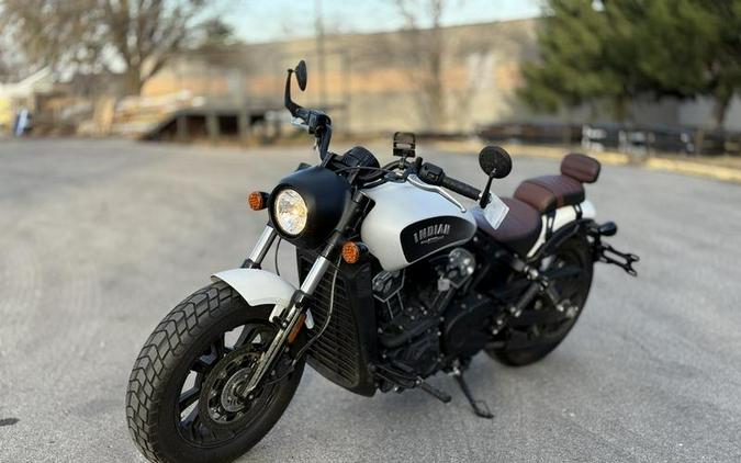 2020 Indian Motorcycle® Scout® Bobber ABS White Smoke