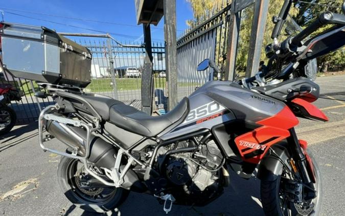 2023 Triumph Tiger 850 Sport Graphite/Baja Orange SPORT 850