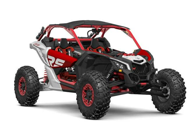 2024 Can-Am® Maverick X3 X rs Turbo RR Fiery Red & Hyper Silver