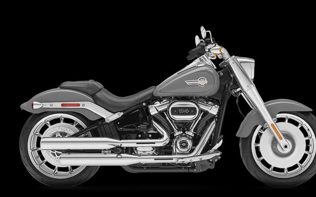 2024 Harley-Davidson Fat Boy 114 Billiard Grey