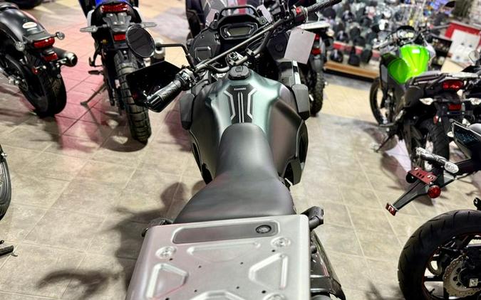 2025 Kawasaki KLR®650 S Metallic Matte Old School Green