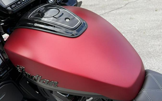 2025 Indian Motorcycle® Pursuit® Dark Horse® w/PowerBand Audio Sunset Red Smoke with Black Smoke