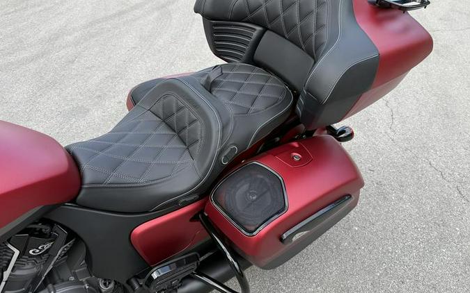 2025 Indian Motorcycle® Pursuit® Dark Horse® w/PowerBand Audio Sunset Red Smoke with Black Smoke