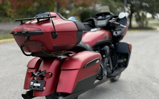 2025 Indian Motorcycle® Pursuit® Dark Horse® w/PowerBand Audio Sunset Red Smoke with Black Smoke