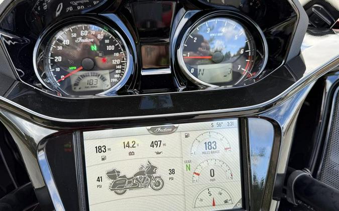 2025 Indian Motorcycle® Pursuit® Dark Horse® w/PowerBand Audio Sunset Red Smoke with Black Smoke