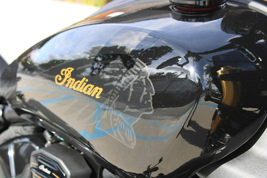 2026 Indian Motorcycle® 101 Scout® Black Crystal with Super Graphite