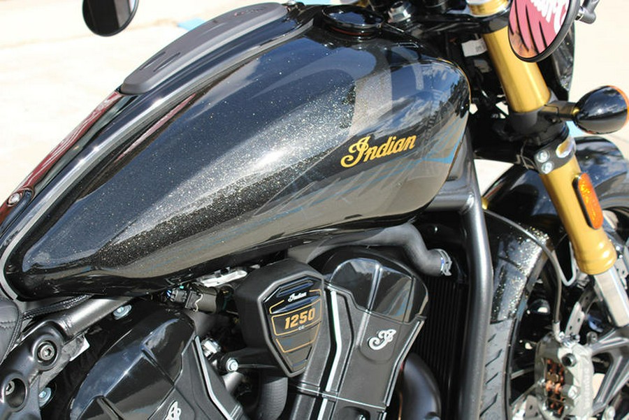 2026 Indian Motorcycle® 101 Scout® Black Crystal with Super Graphite