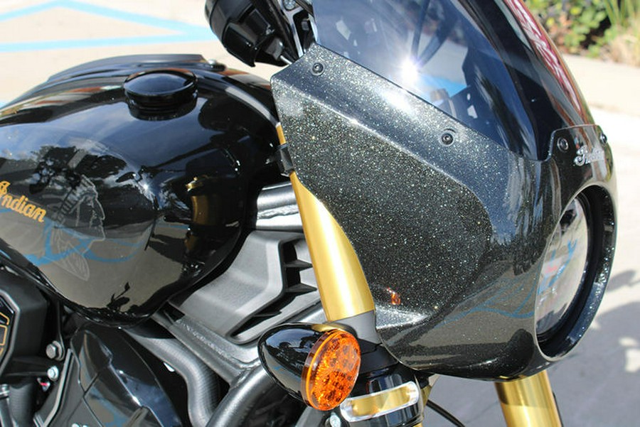 2026 Indian Motorcycle® 101 Scout® Black Crystal with Super Graphite