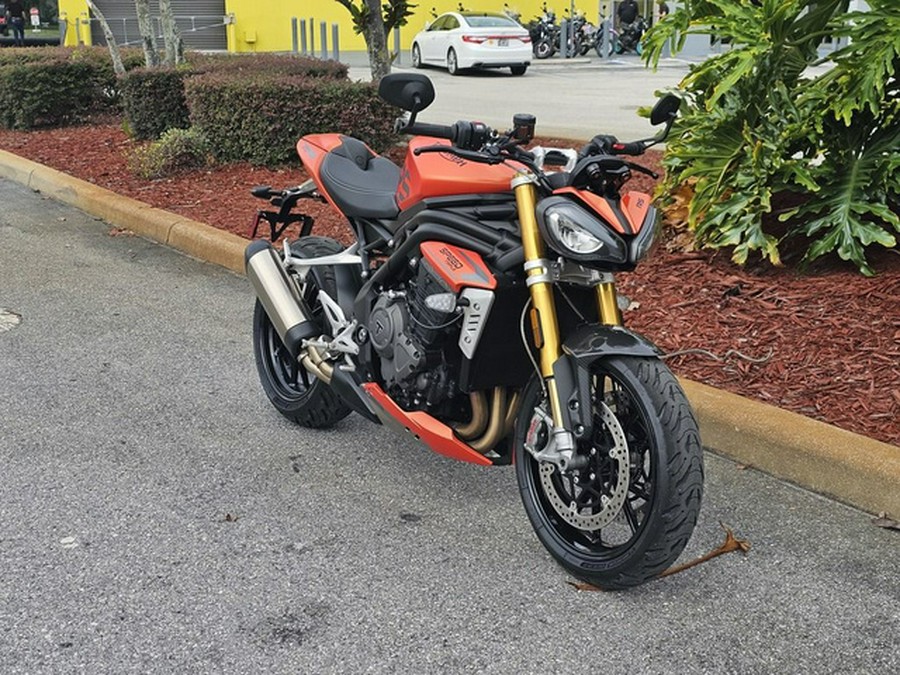 2023 Triumph Speed Triple 1200 RS Matte Baja Orange