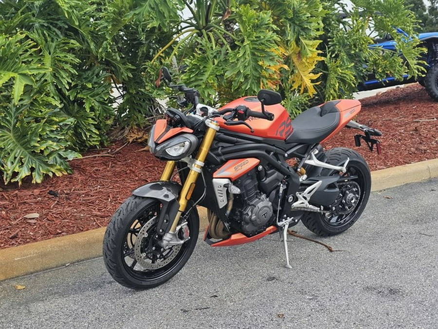 2023 Triumph Speed Triple 1200 RS Matte Baja Orange