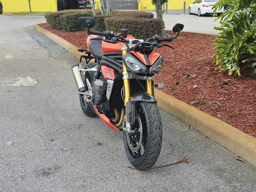 2023 Triumph Speed Triple 1200 RS Matte Baja Orange