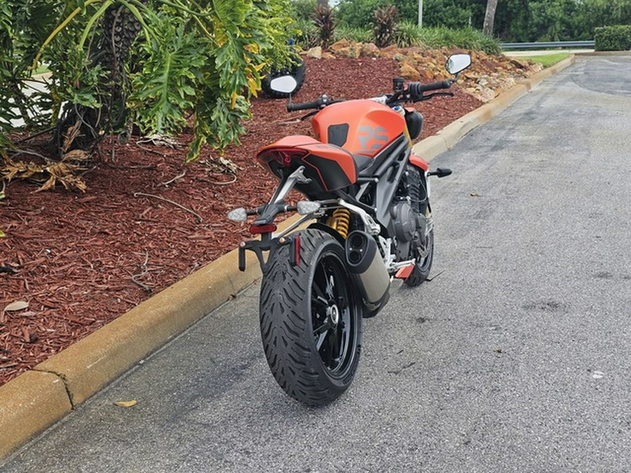 2023 Triumph Speed Triple 1200 RS Matte Baja Orange
