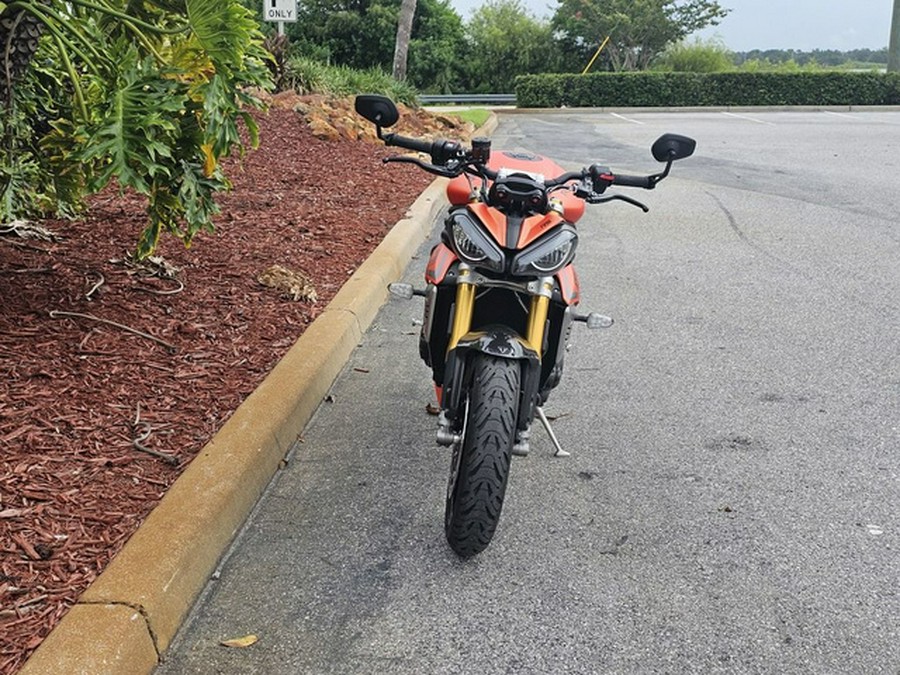 2023 Triumph Speed Triple 1200 RS Matte Baja Orange