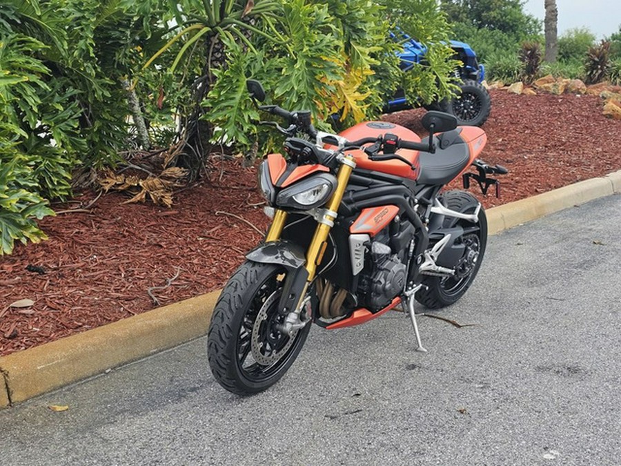 2023 Triumph Speed Triple 1200 RS Matte Baja Orange