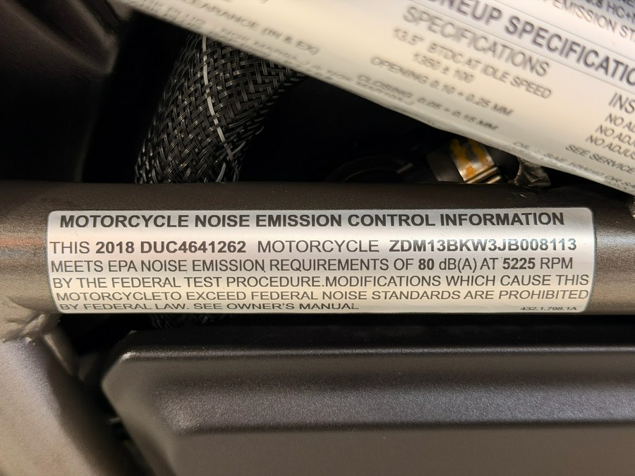 2018 Ducati XDiavel S
