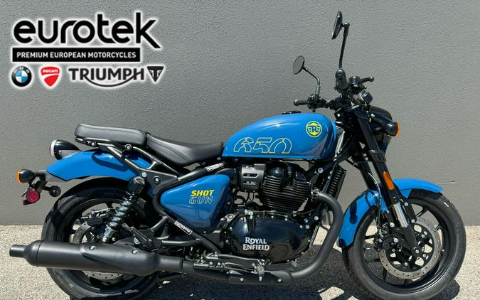 2024 Royal Enfield Shotgun 650 Plasma Blue