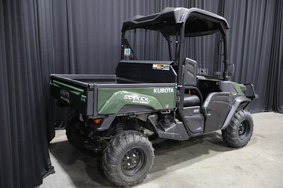2018 RTV-XG850 Sidekick - Kubota