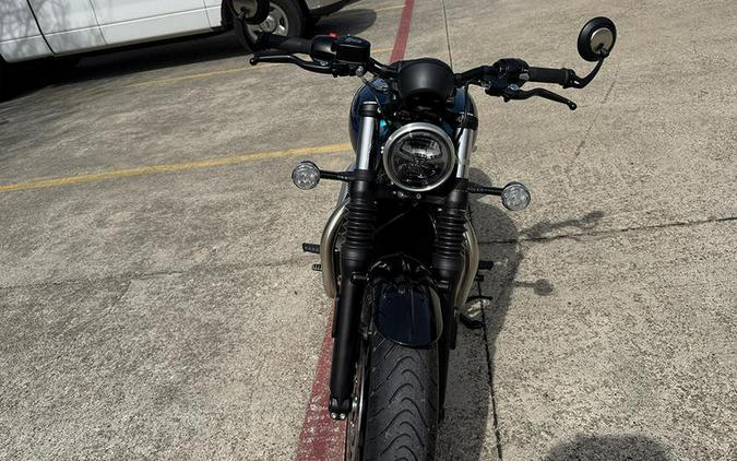 2026 Triumph Bonneville Bobber Interstellar Blue