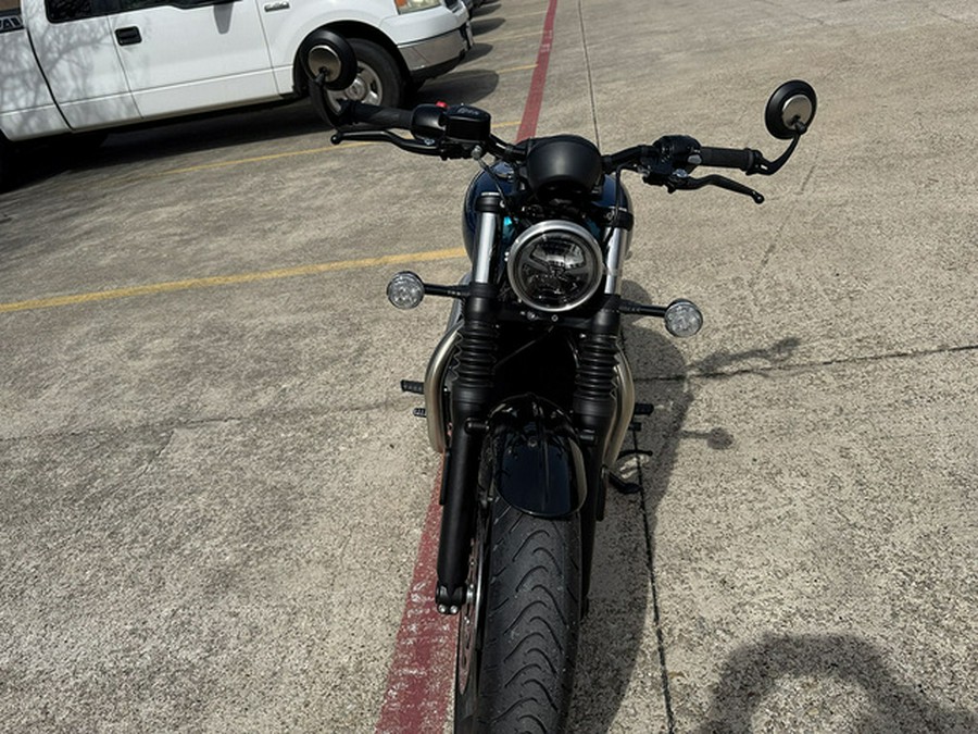 2026 Triumph Bonneville Bobber Interstellar Blue