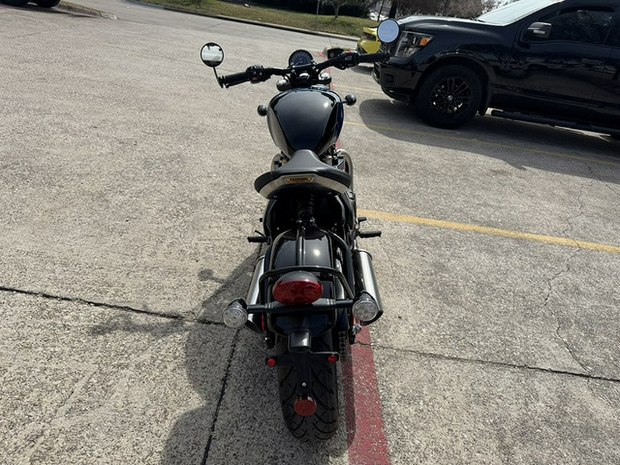 2026 Triumph Bonneville Bobber Interstellar Blue