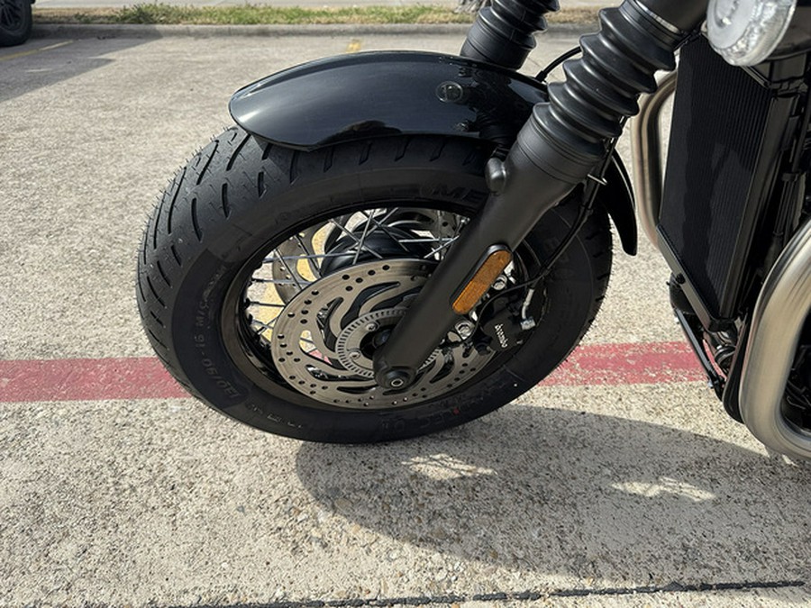 2026 Triumph Bonneville Bobber Interstellar Blue