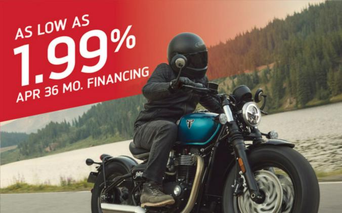 2026 Triumph Bonneville Bobber Interstellar Blue