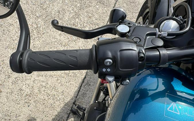 2026 Triumph Bonneville Bobber Interstellar Blue