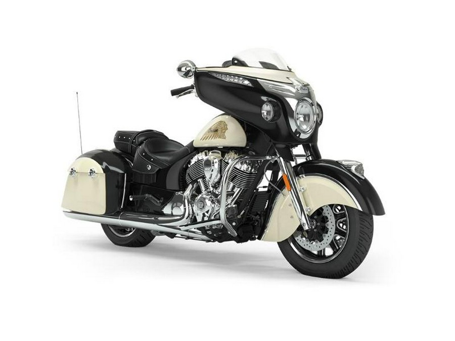 2019 Indian Motorcycle® Chieftain® Classic Thunder Black / Ivory Cream