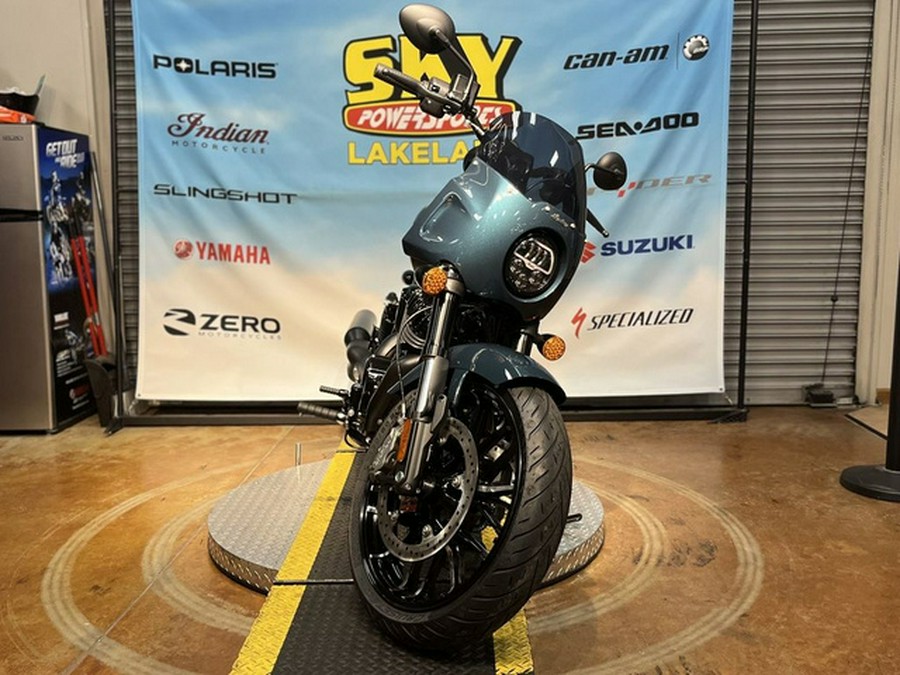 2025 Indian Sport Chief Cascade Green Metallic