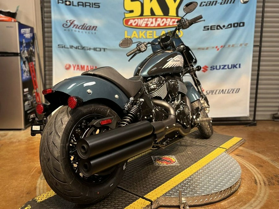 2025 Indian Sport Chief Cascade Green Metallic