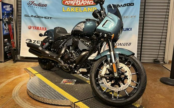 2025 Indian Sport Chief Cascade Green Metallic