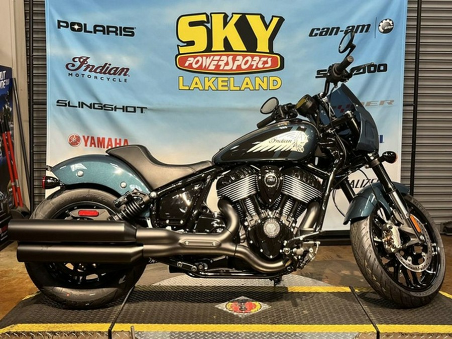 2025 Indian Sport Chief Cascade Green Metallic