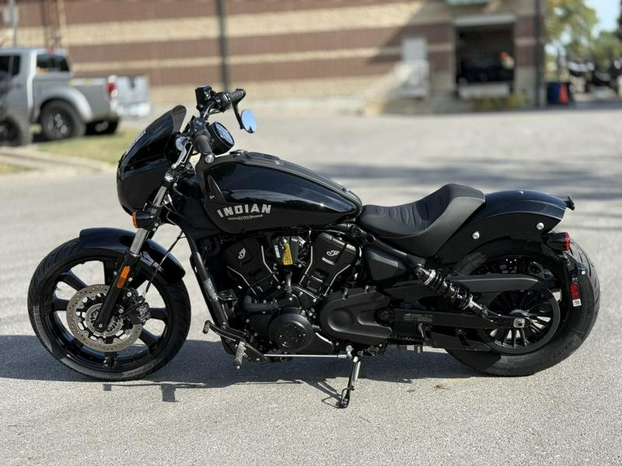 2025 Indian Motorcycle® Sport Scout® Black Metallic