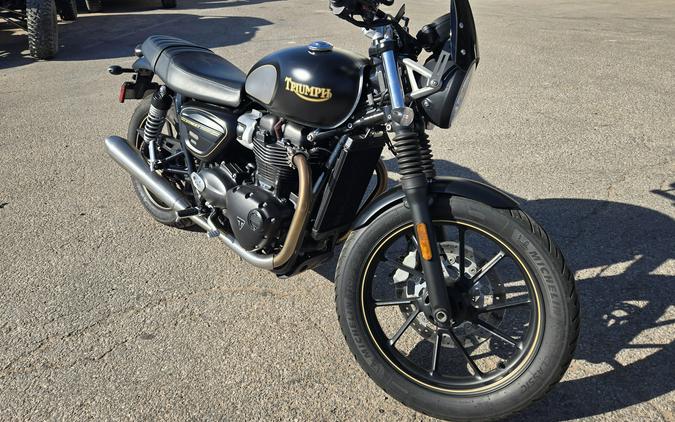 2022 TRIUMPH STREET TWIN GOLDLINE