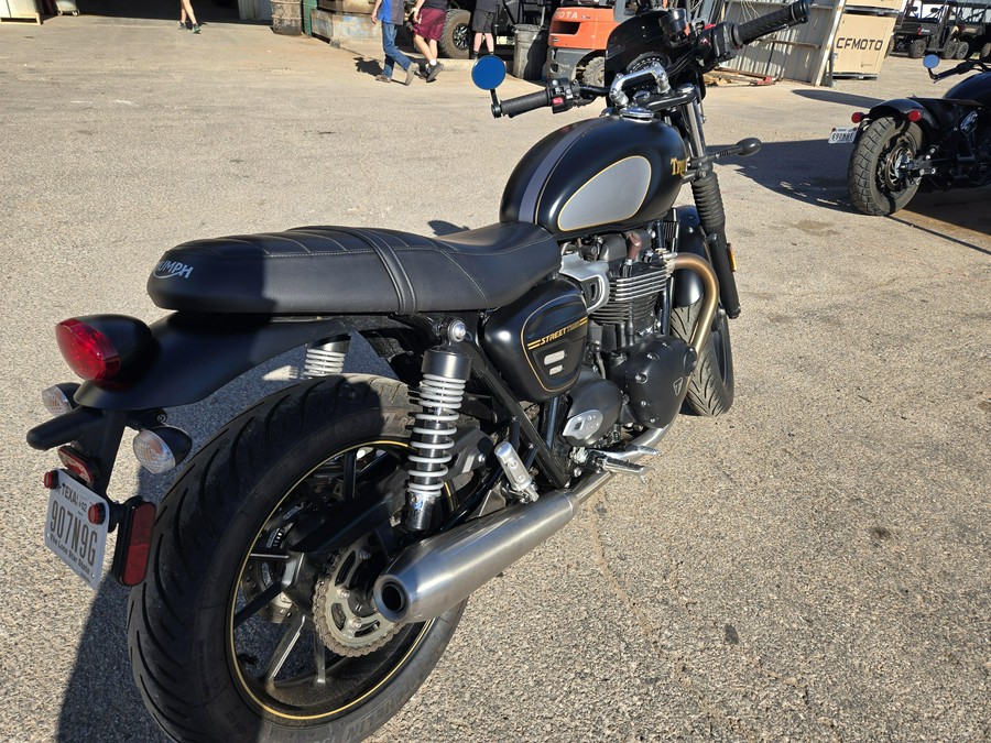 2022 TRIUMPH STREET TWIN GOLDLINE