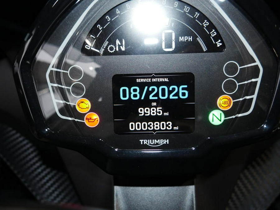 2025 Triumph Daytona 660 Satin Granite/Satin Black