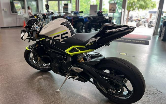 2024 Triumph Street Triple 765 Moto2 Edition Crystal White