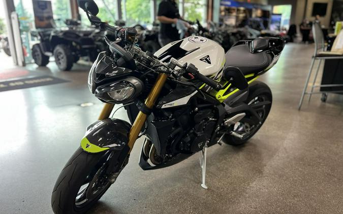 2024 Triumph Street Triple 765 Moto2 Edition Crystal White