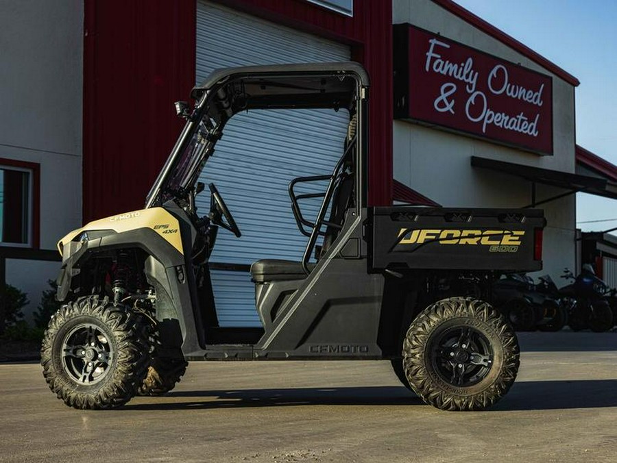 2024 CFMOTO UFORCE 600