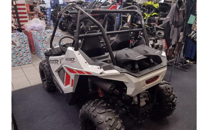 2023 Polaris Industries RZR 200 EFI White Lightning/Indy Red