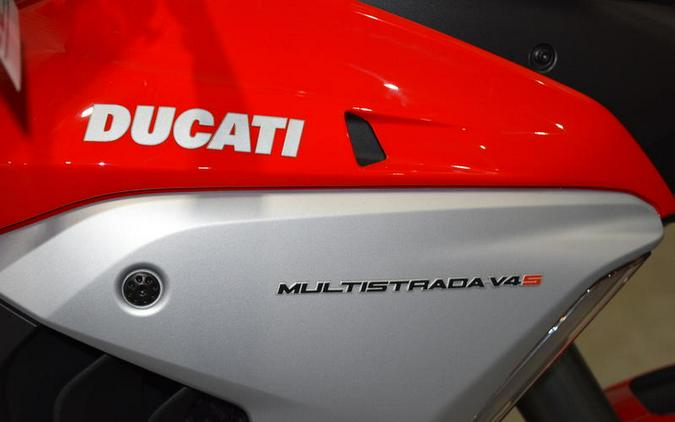 2024 Ducati Multistrada V4 S Travel & Radar Spoked Wheels Red