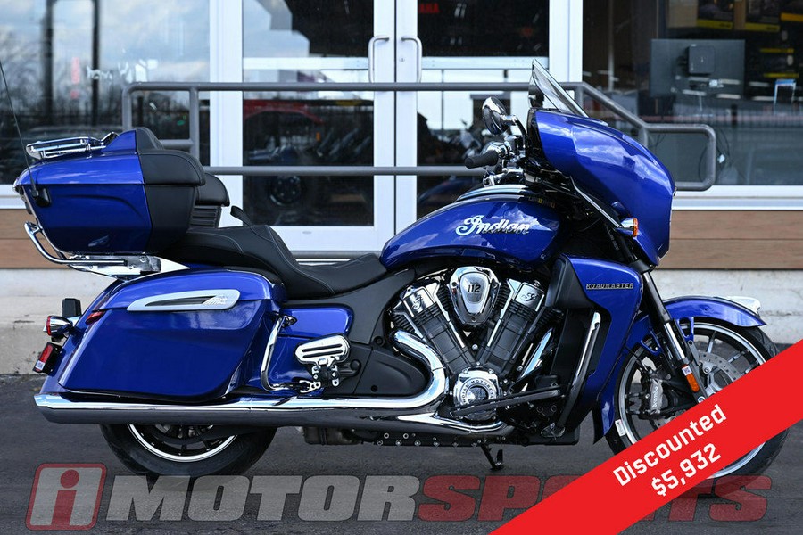 2025 Indian Motorcycle Roadmaster PowerPlus Limited 112 w/PowerBand Spirit Blue Metallic