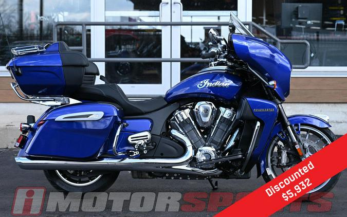 2025 Indian Motorcycle Roadmaster PowerPlus Limited 112 w/PowerBand Spirit Blue Metallic